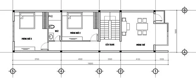 Top 6 mẫu nhà 2 tầng 5x25m đẹp tiết kiệm bạn không thể bỏ qua