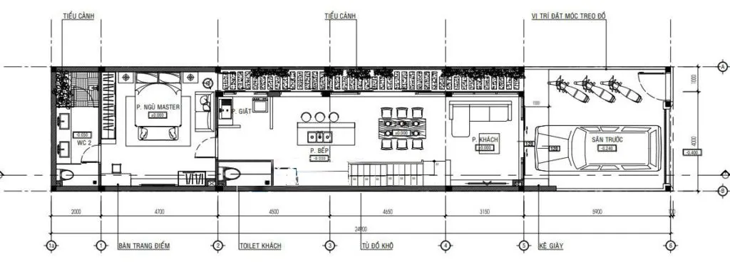 Top 6 mẫu nhà 2 tầng 5x25m đẹp tiết kiệm bạn không thể bỏ qua