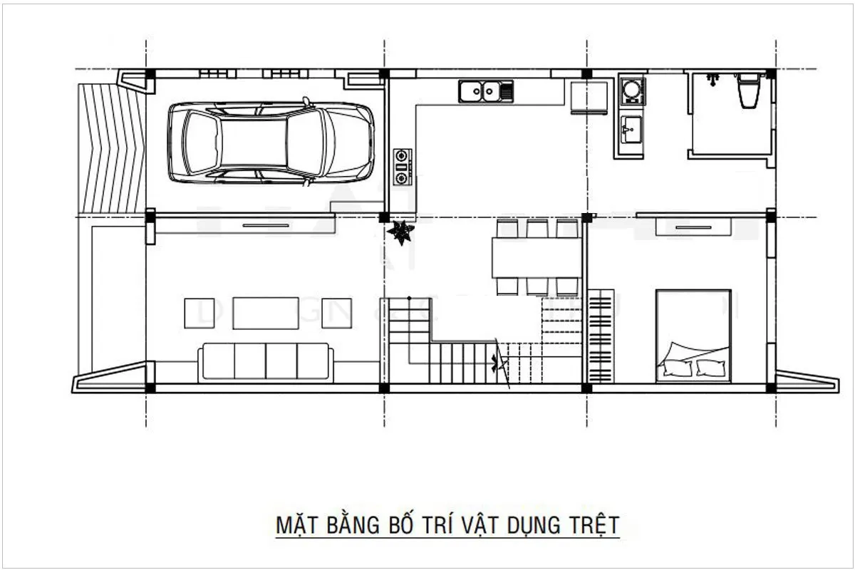 TOP mẫu nhà ống 2 tầng đẹp có bản vẽ đáng tham khảo để xây năm 2024