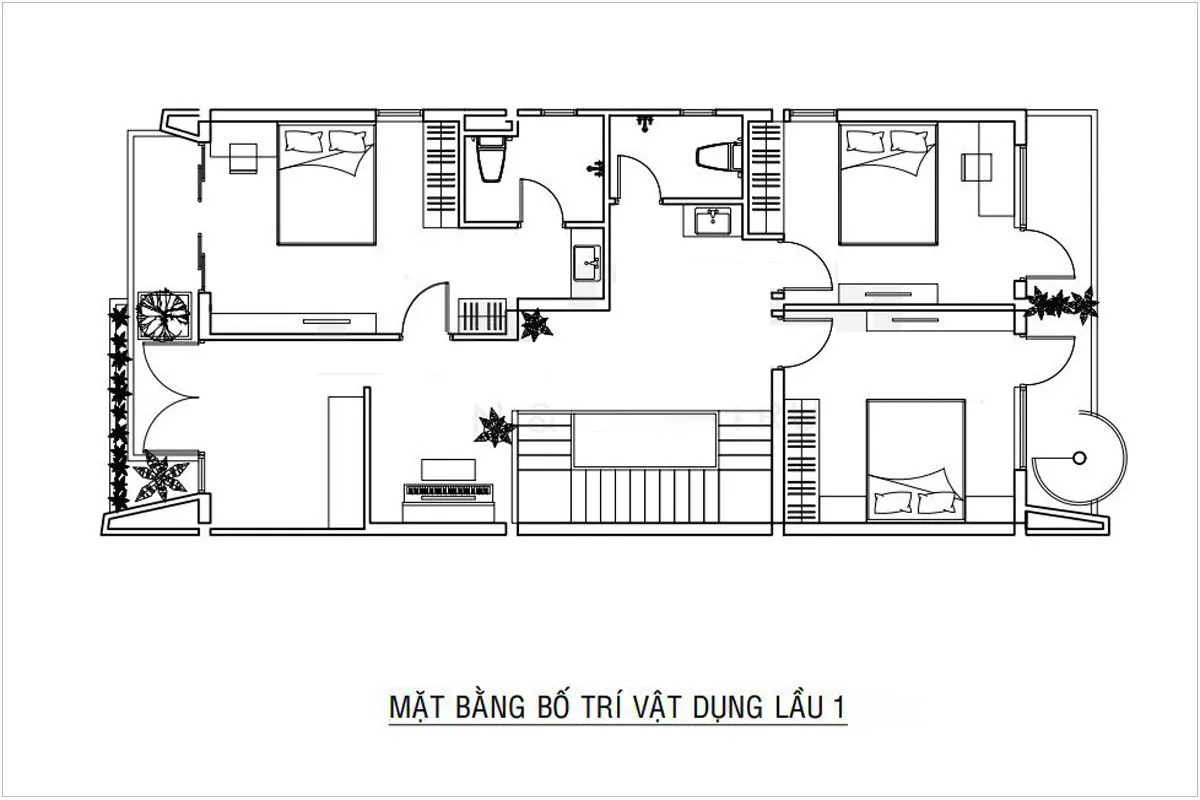 TOP mẫu nhà ống 2 tầng đẹp có bản vẽ đáng tham khảo để xây năm 2024