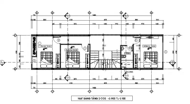 Top mẫu nhà ống 2 tầng mặt tiền 4m đơn giản đẹp mê say