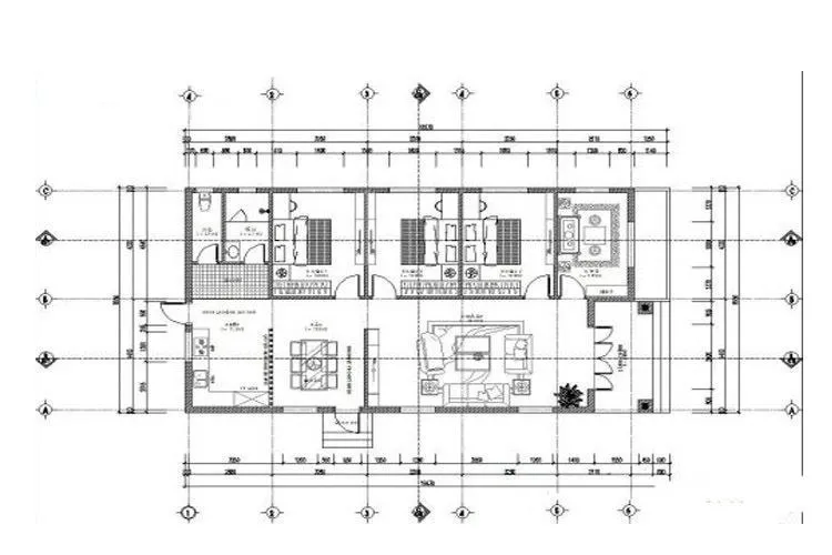 Top những mẫu bản vẽ nhà biệt thự 1 tầng đẹp hiện đại và khoa học