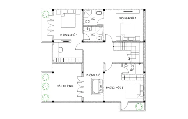 Top những mẫu biệt thự 3 tầng 2 mặt tiền tuyệt đẹp không thể bỏ qua