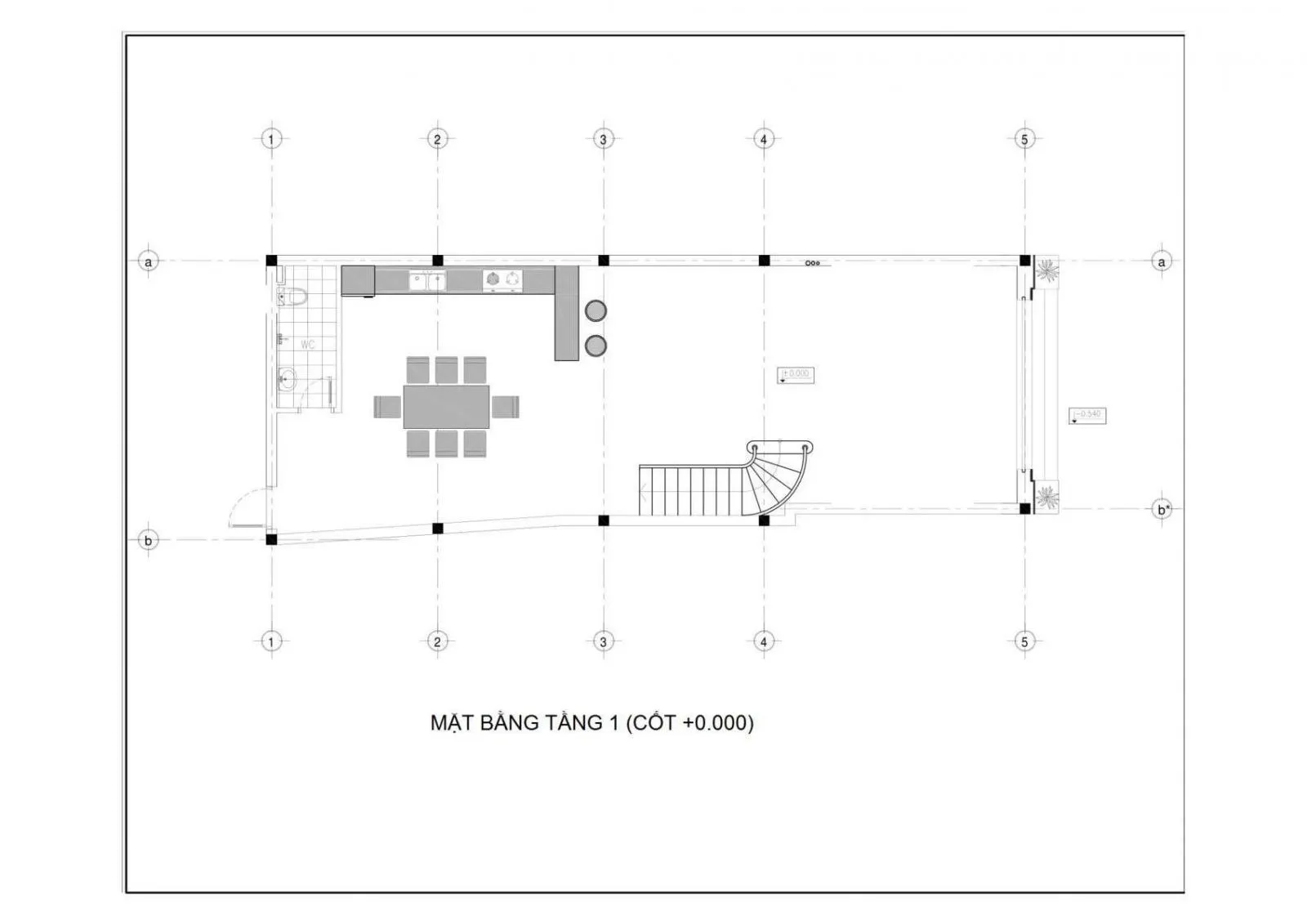 Tư vấn thiết kế mặt tiền nhà 2 tầng có gác lửng 5x10m đẹp hợp thời