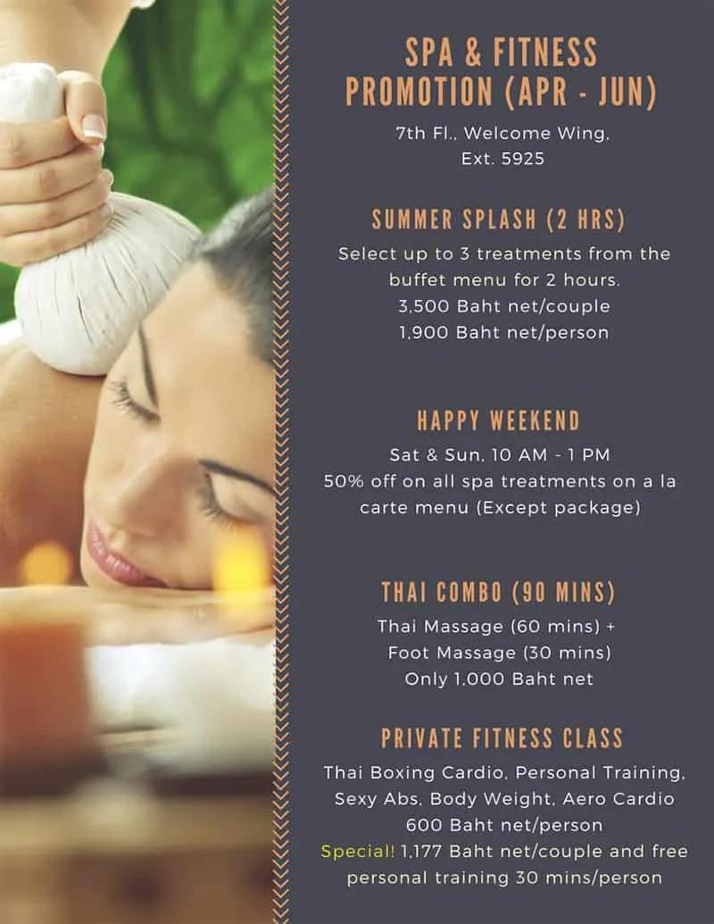 Tư vấn thiết kế menu spa ấn tượng thu hút khách hàng