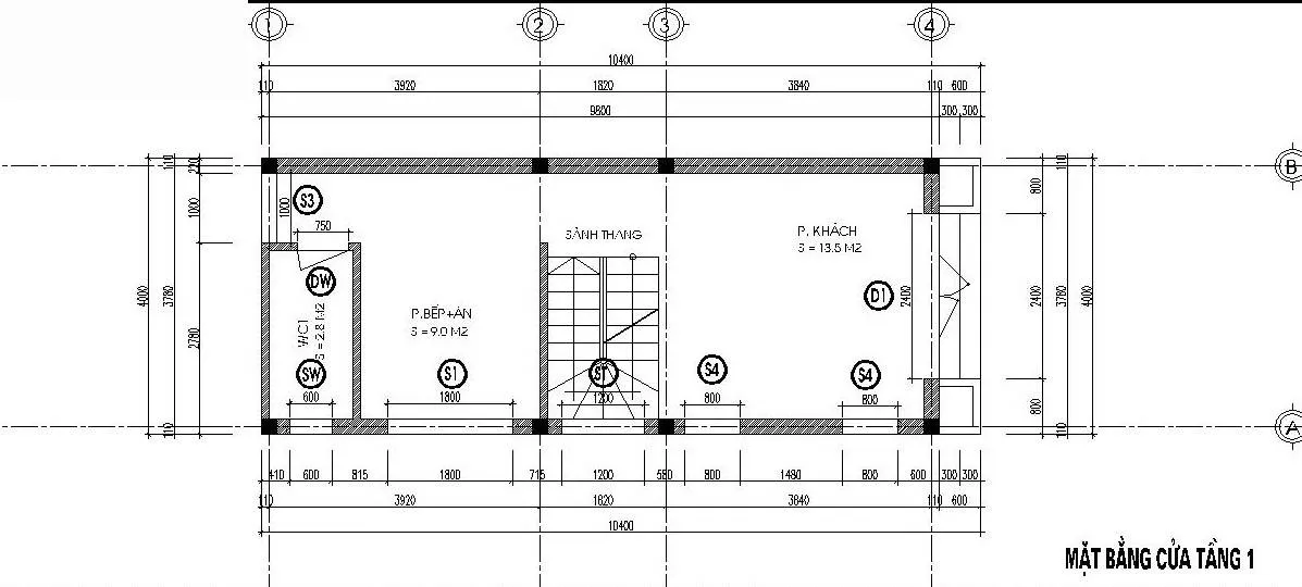 Tư vấn thiết kế nhà 2 tầng 4x10m hiện đại, nhỏ nhưng tiện nghi