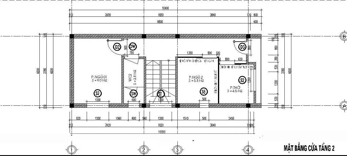 Tư vấn thiết kế nhà 2 tầng 4x10m hiện đại, nhỏ nhưng tiện nghi