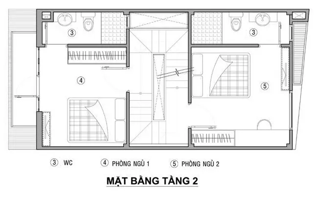 Tư vấn thiết kế nhà 2 tầng 4x10m hiện đại, nhỏ nhưng tiện nghi