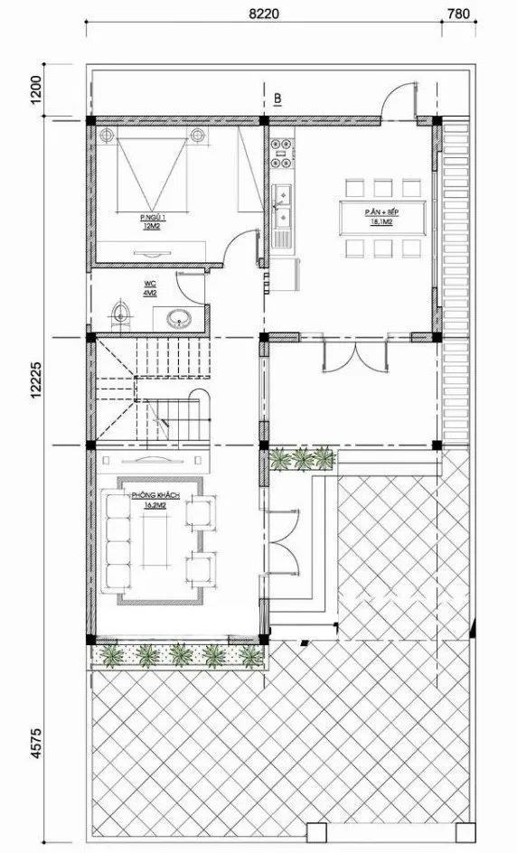 Tư vấn thiết kế nhà 2 tầng 85m2 đẹp và tối ưu chi phí nhất