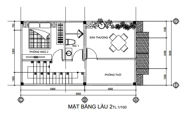 Tư vấn thiết kế nhà 3 tầng 45m2 hiện đại cho gia đình trẻ