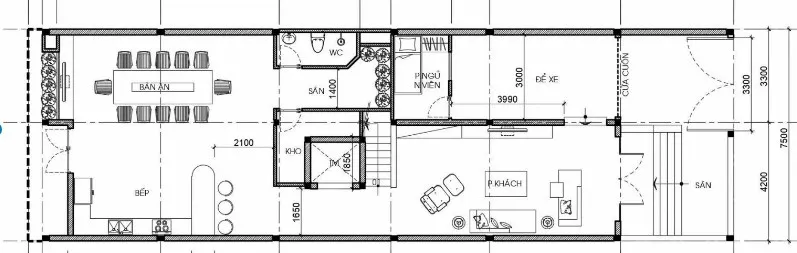 Tuyển chọn 3 mẫu nhà 1 trệt 1 lầu 1 sân thượng ngắm mãi không chán