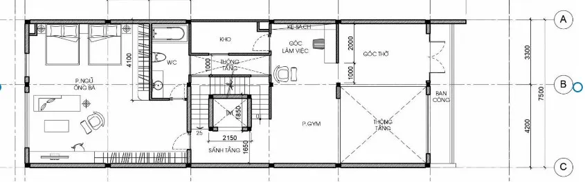 Tuyển chọn 3 mẫu nhà 1 trệt 1 lầu 1 sân thượng ngắm mãi không chán