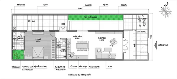 Tuyển chọn 5 mẫu nhà cấp 4 6x10m đẹp được ưa chuộng gần đây