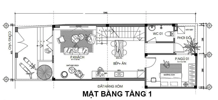 Tuyển lựa 6 mẫu nhà ống 2 tầng 5x16m nhìn vào ai cũng muốn xây