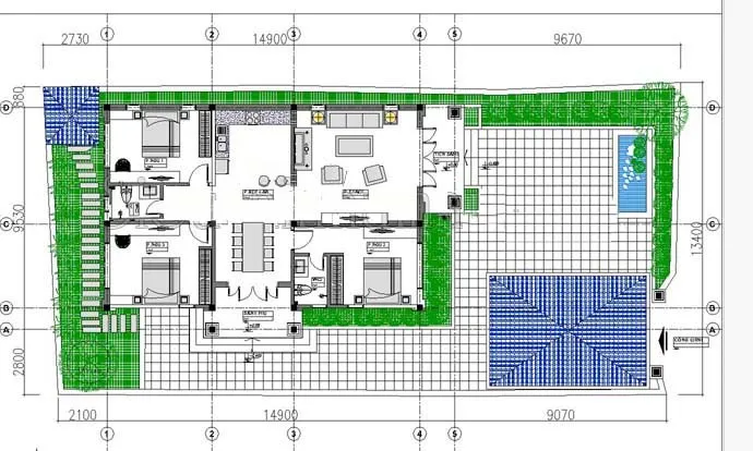 Vẻ đẹp của 5 mẫu nhà cấp 4 9x14m đơn giản nhưng đầy tinh tế