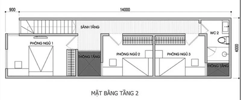 Xây nhà ống 2 tầng 400 triệu có đẹp và đầy đủ công năng không?